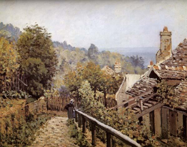 Alfred Sisley Sentier de la Mi-cote,Louveciennes